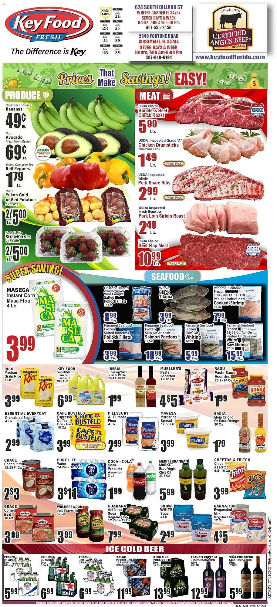 Key Food circular - 1