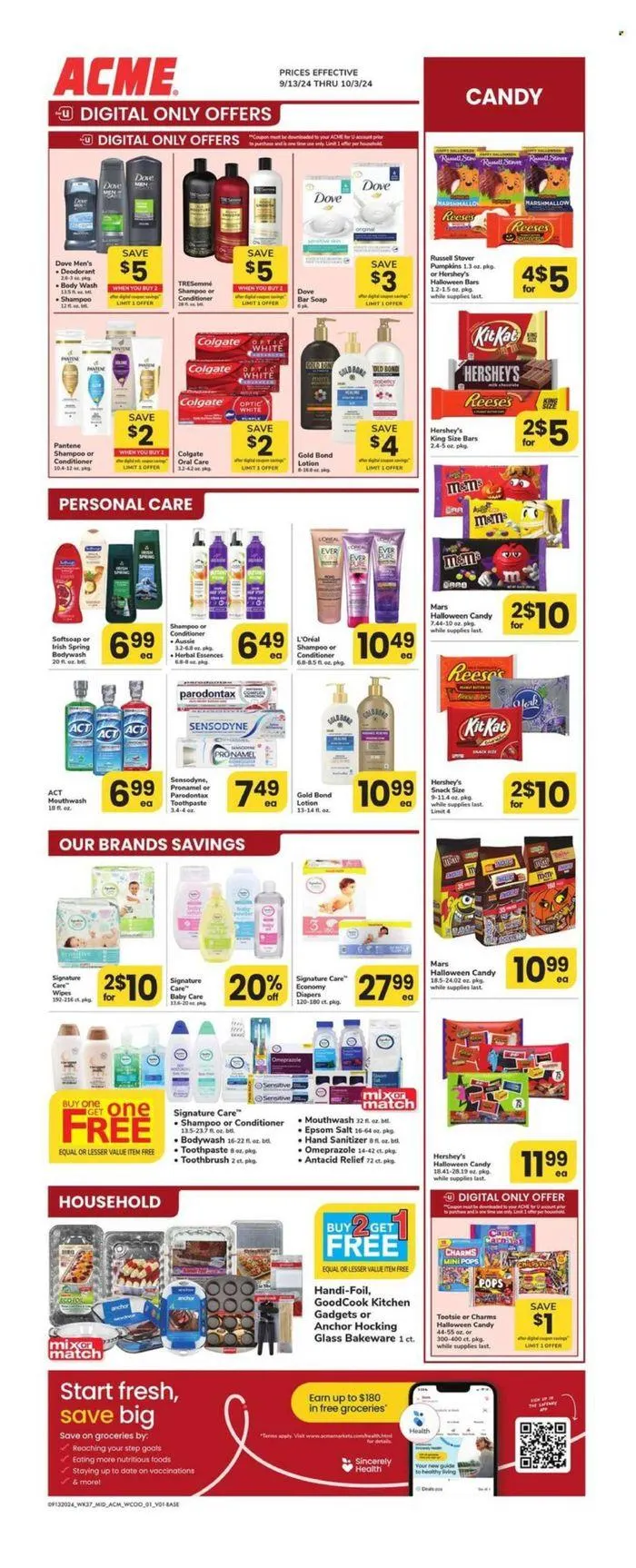 Weekly ad Exclusive deals for our customers from September 13 to October 3 2024 - Page 1