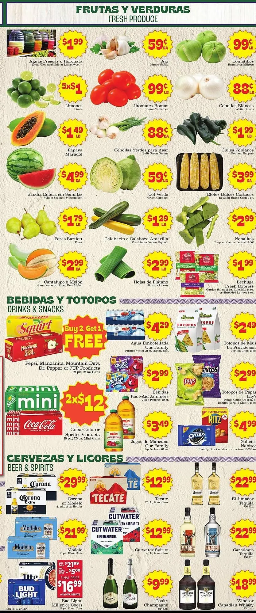 Catálogo de Supermercado Nuestra Familia Weekly Ad 3 de agosto al 9 de agosto 2025 - Página 6