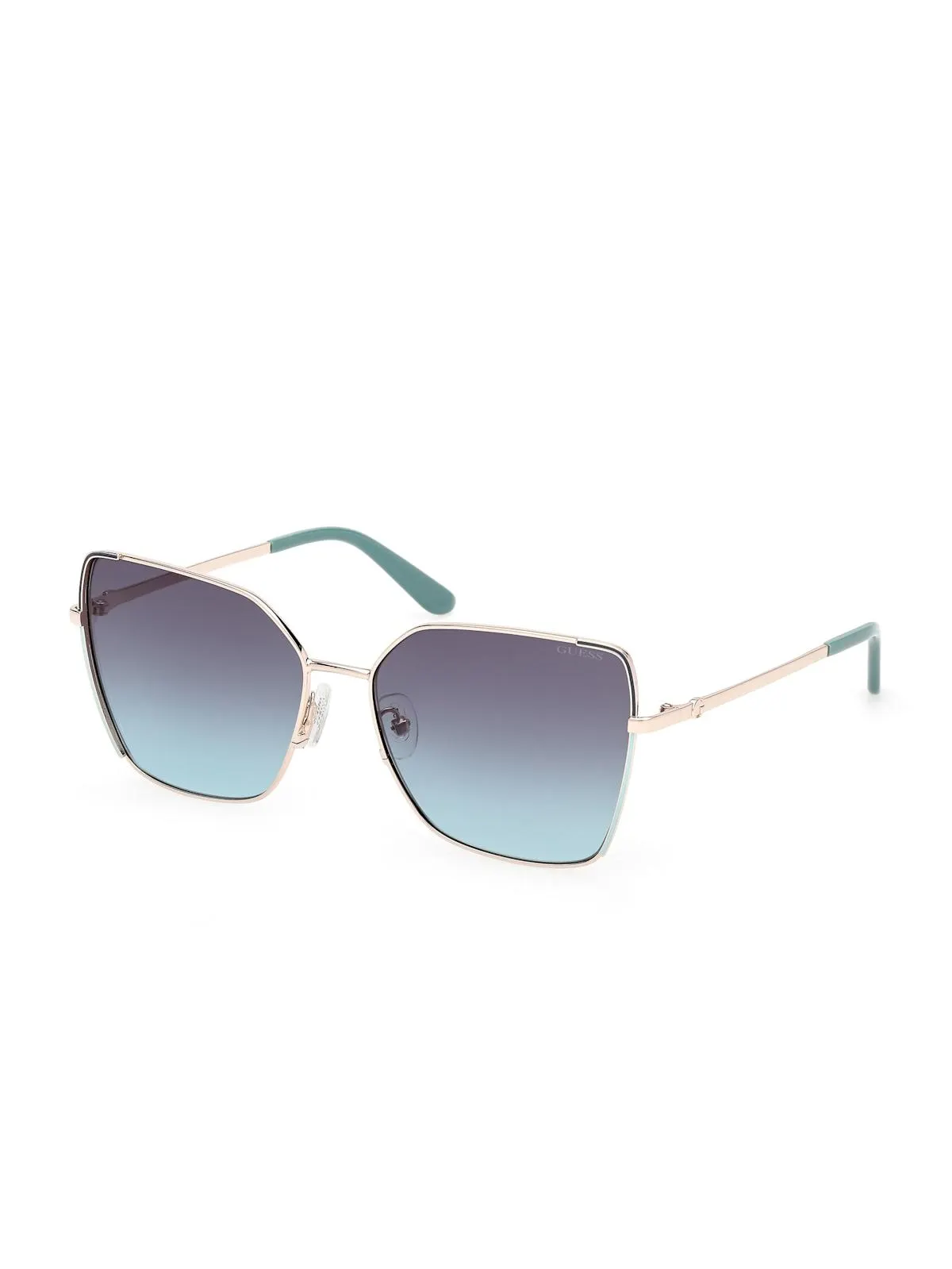 Geometric Butterfly Metal Sunglasses