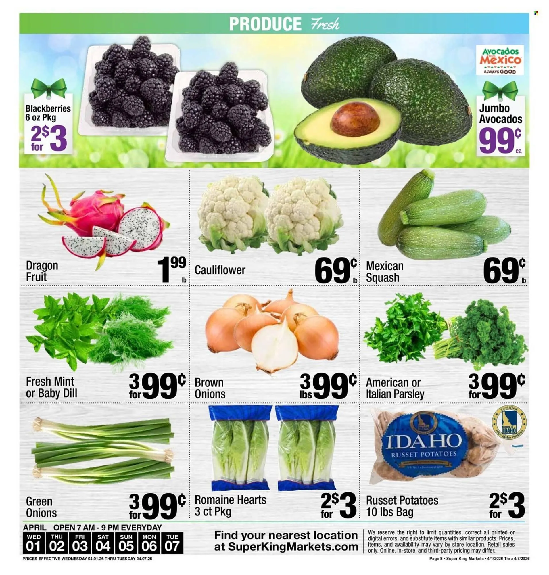 Weekly ad Super King Markets weekly ad from April 1 to April 7 2026 - Page 9