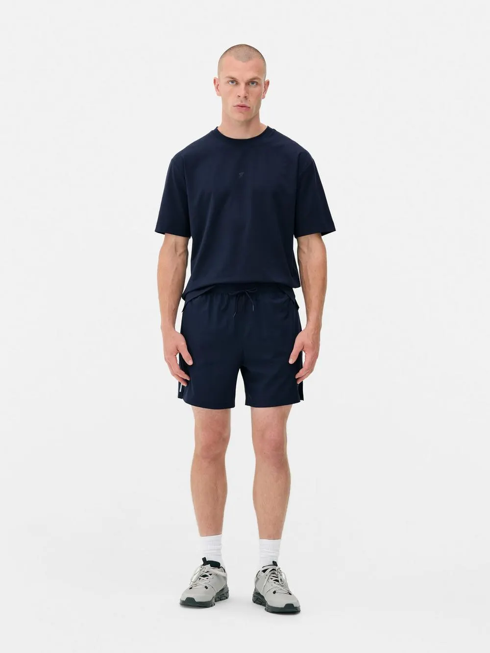 Performance Drawstring Running Shorts