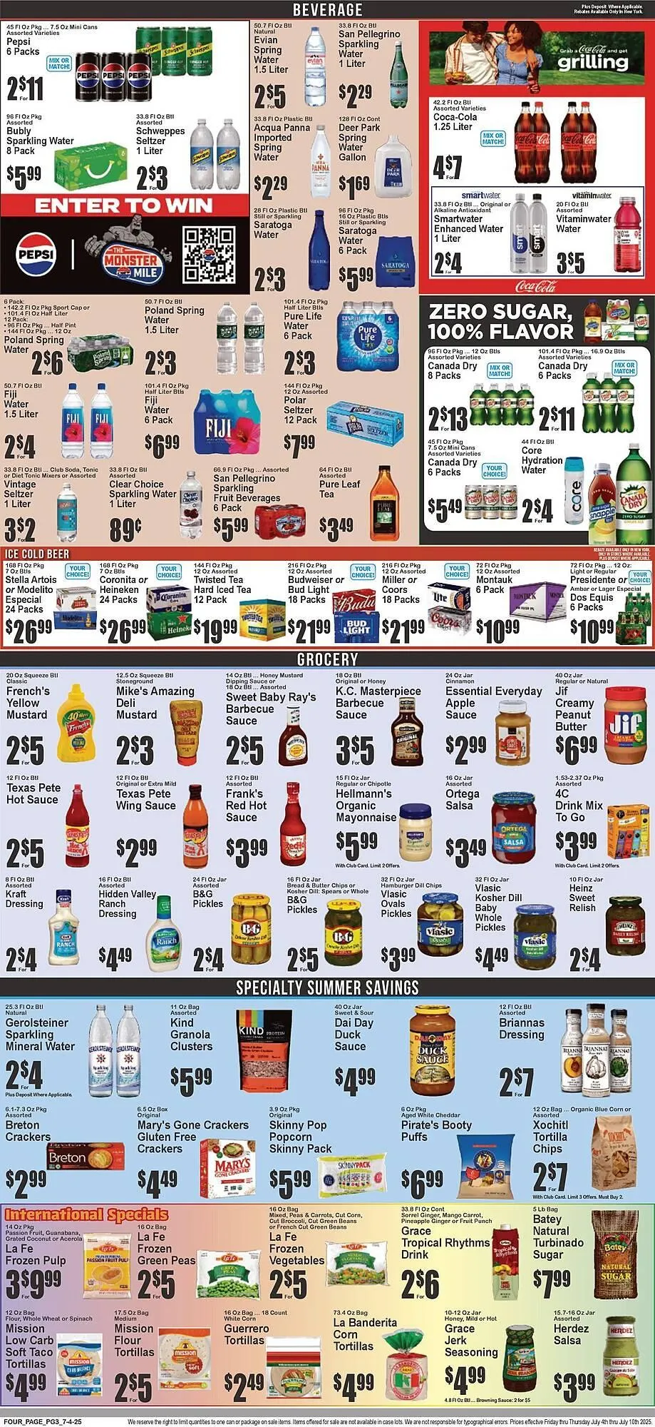 Weekly ad Key Food Weekly Ad from July 7 to July 10 2025 - Page 4