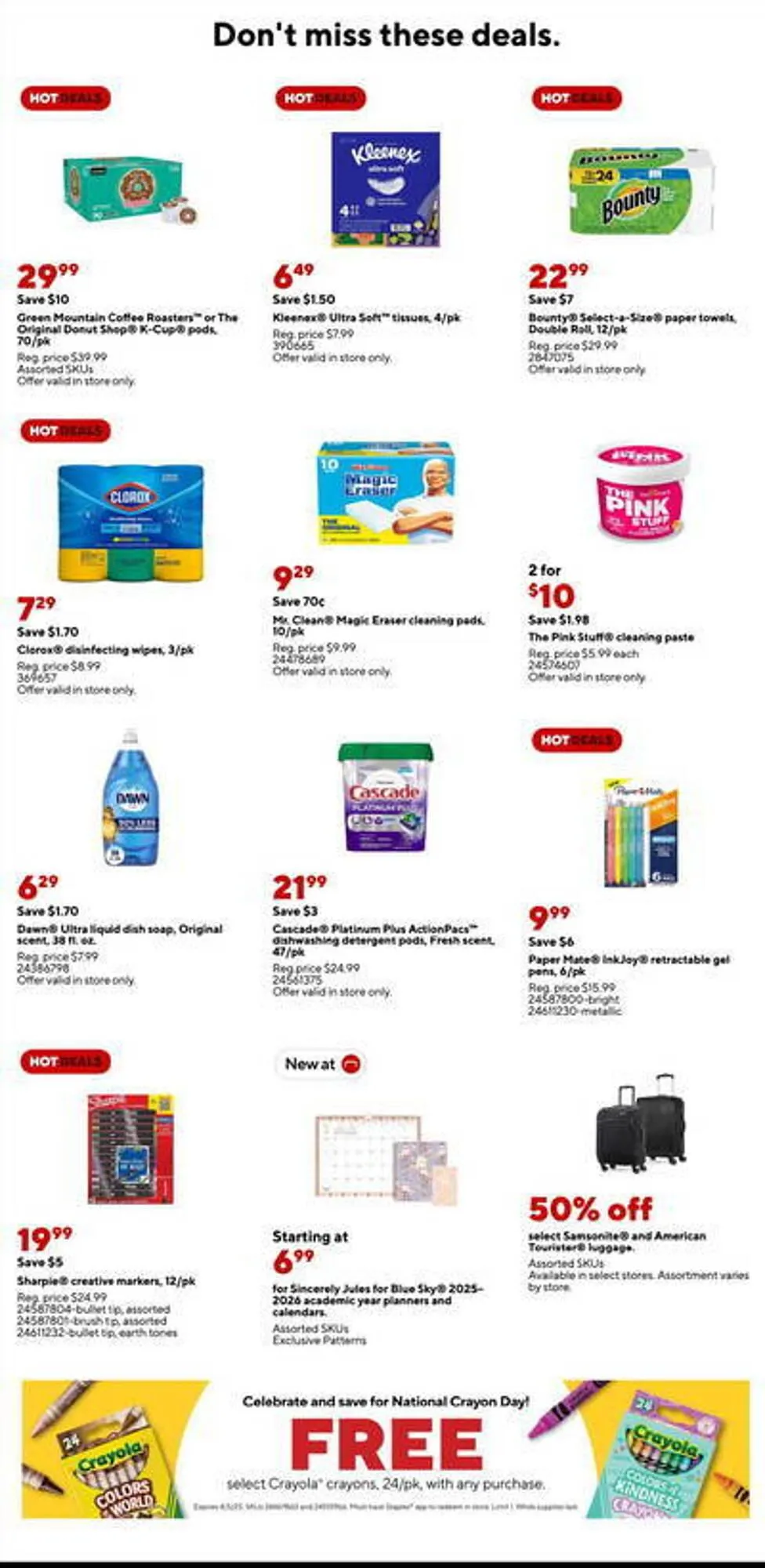 Weekly ad Staples Weekly Ad from April 6 to April 12 2025 - Page 3