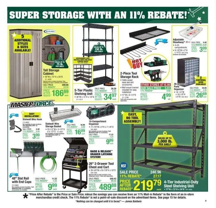 Weekly ad 11% OFF Everything! from June 6 to June 16 2024 - Page 7