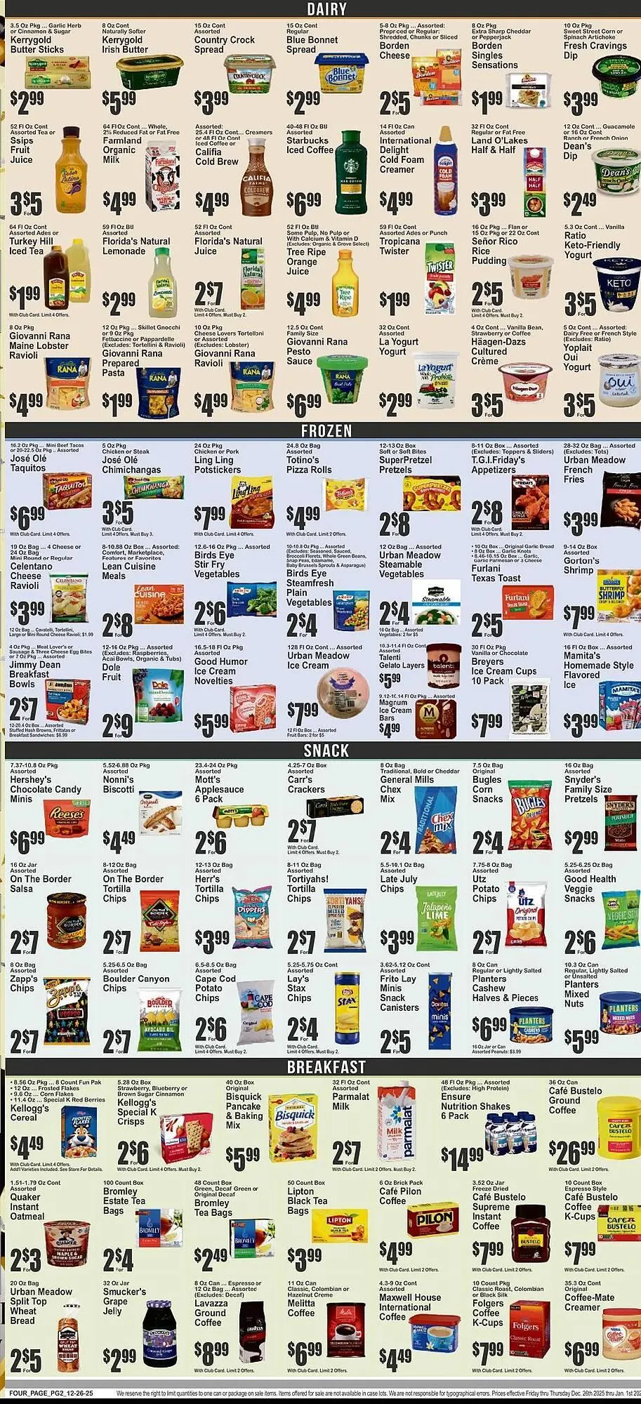 Weekly ad Key Food circular from December 26 to January 1 2026 - Page 3