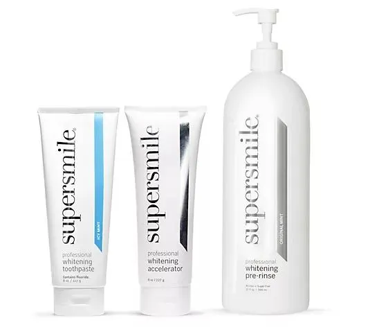 Supersmile Toothpaste, Accelerator & Pre-Rinse Jumbo Kit
