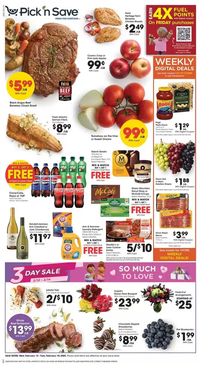 Weekly ad Save now with our deals from February 12 to February 18 2025 - Page 1