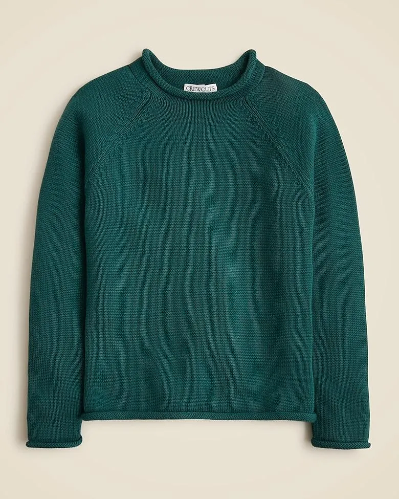 Kids' 1988 heritage cotton Rollneck™ sweater