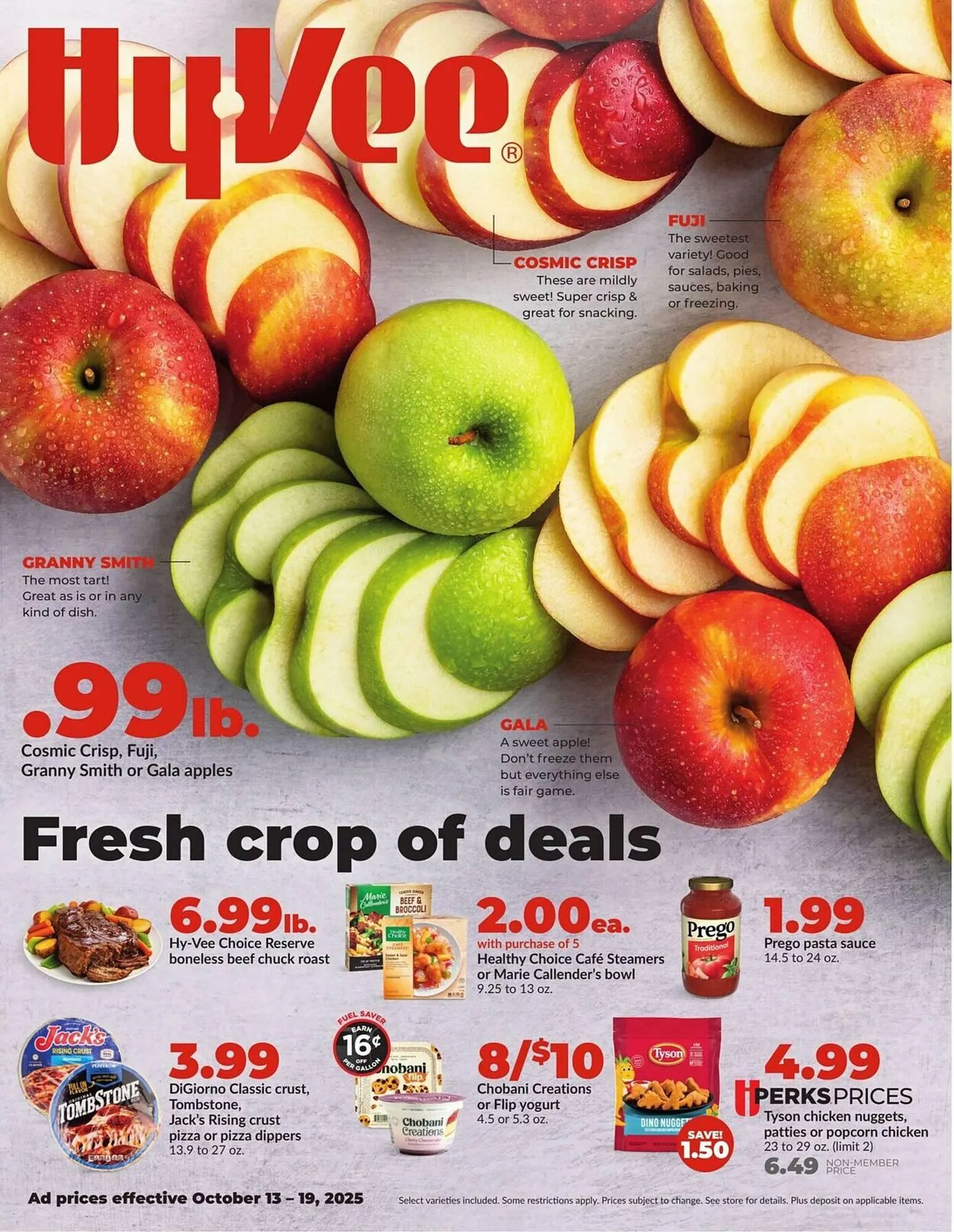 Weekly ad Hy-Vee weekly ad from October 13 to October 19 2025 - Page 1