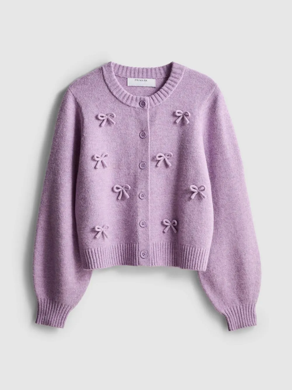 Bow Detail Knitted Cardigan