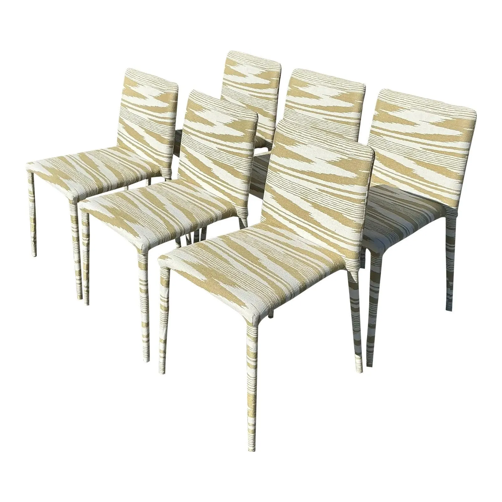 Vintage Contemporary Missoni “Miss Atacama” Dining Chairs - Set of 6