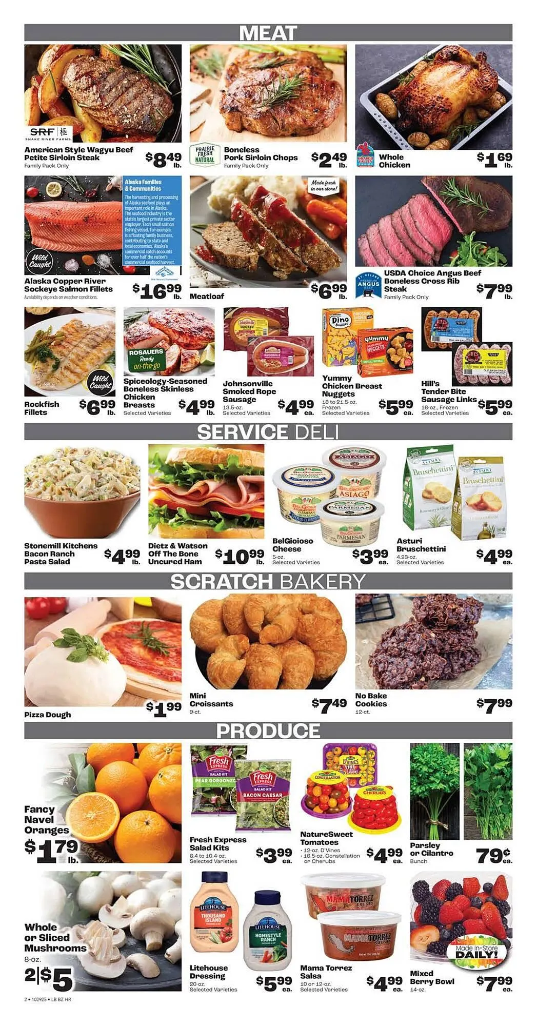 Weekly ad Rosauers weekly ad from October 29 to November 4 2025 - Page 2