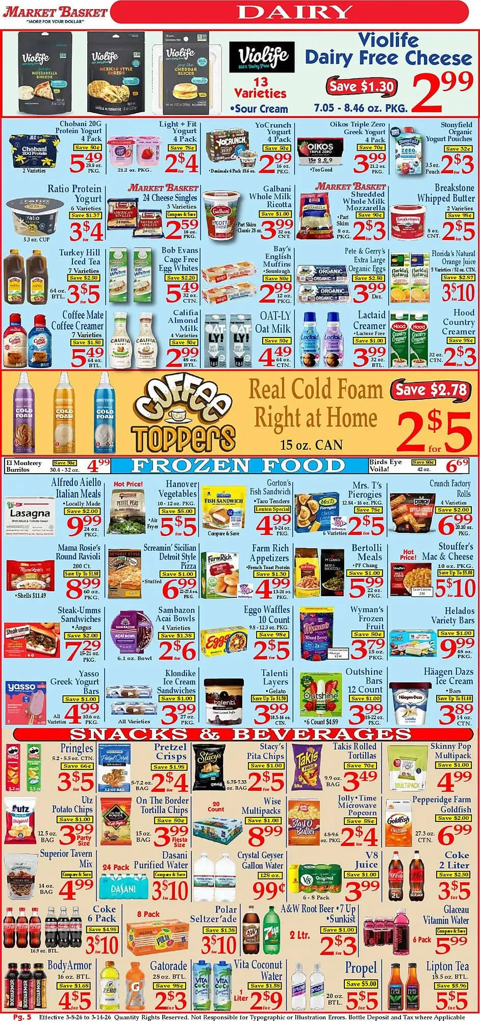 Weekly ad Market Basket weekly ad from March 8 to March 14 2026 - Page 5