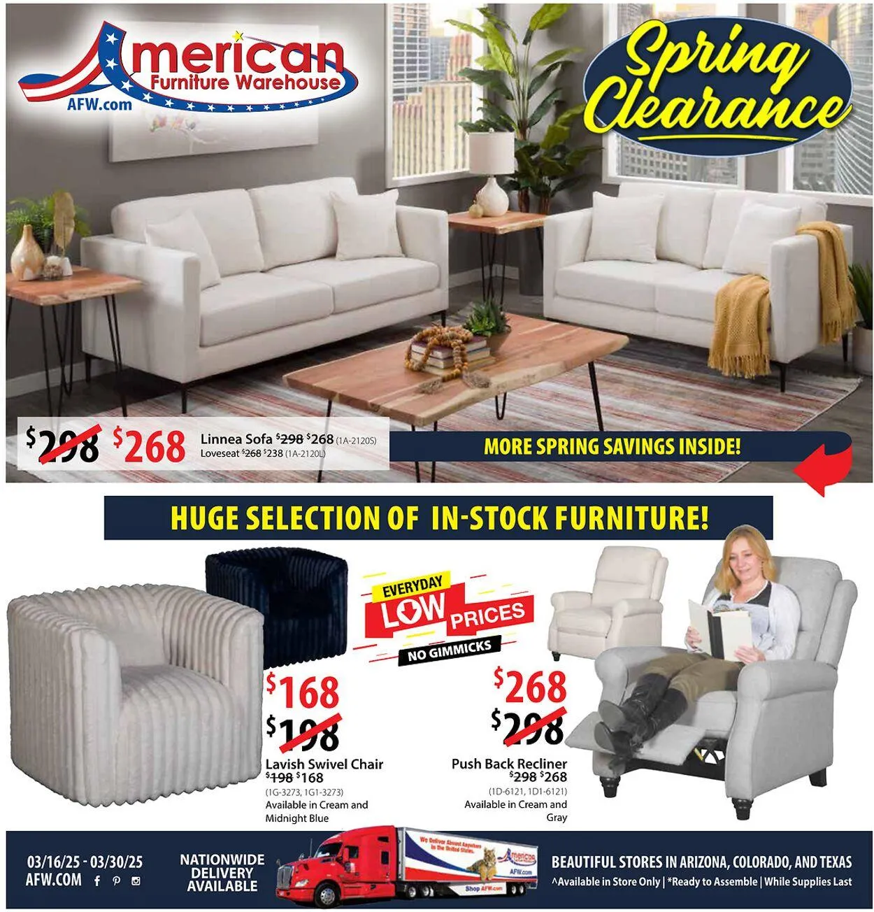 Weekly ad American Furniture Warehouse Current weekly ad from July 6 to July 20 2025 - Page 2