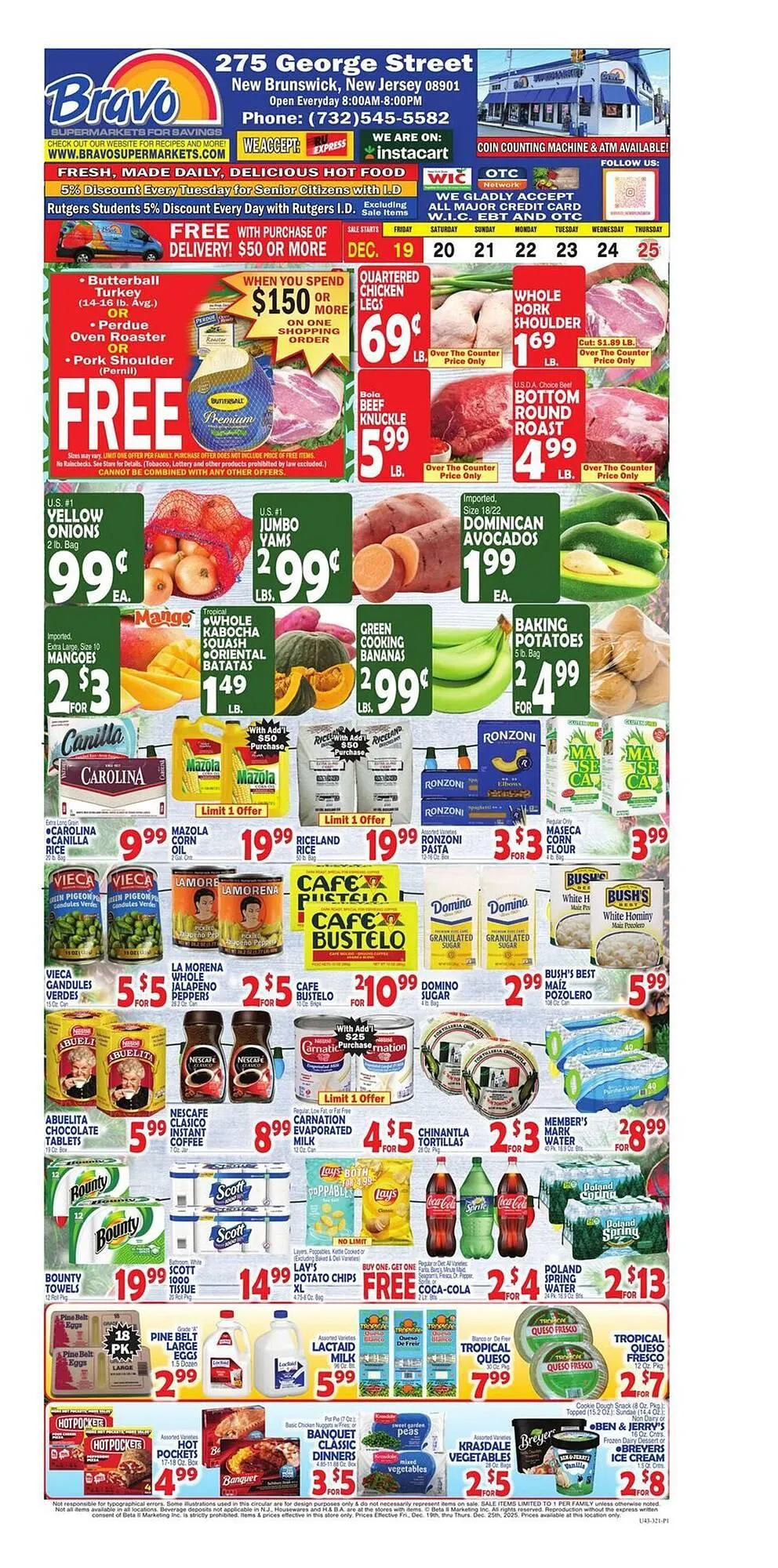 Weekly ad Bravo Supermarkets weekly ad from December 19 to December 25 2025 - Page 1