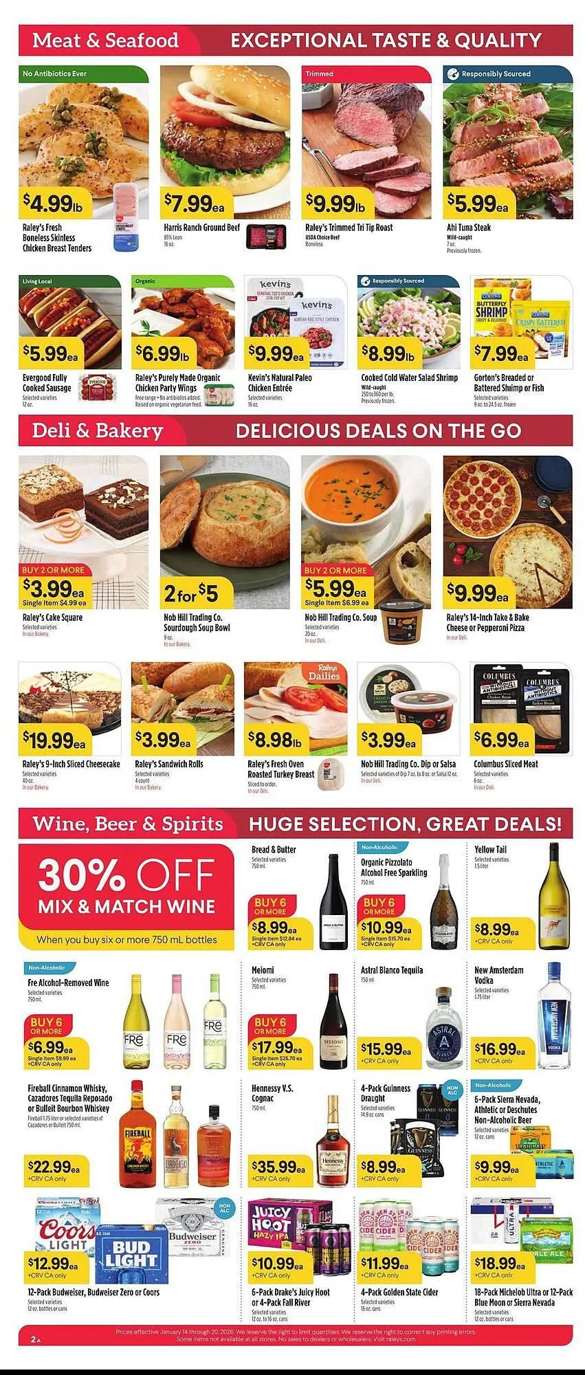 Weekly ad Nob Hill weekly ad from January 14 to January 20 2026 - Page 2