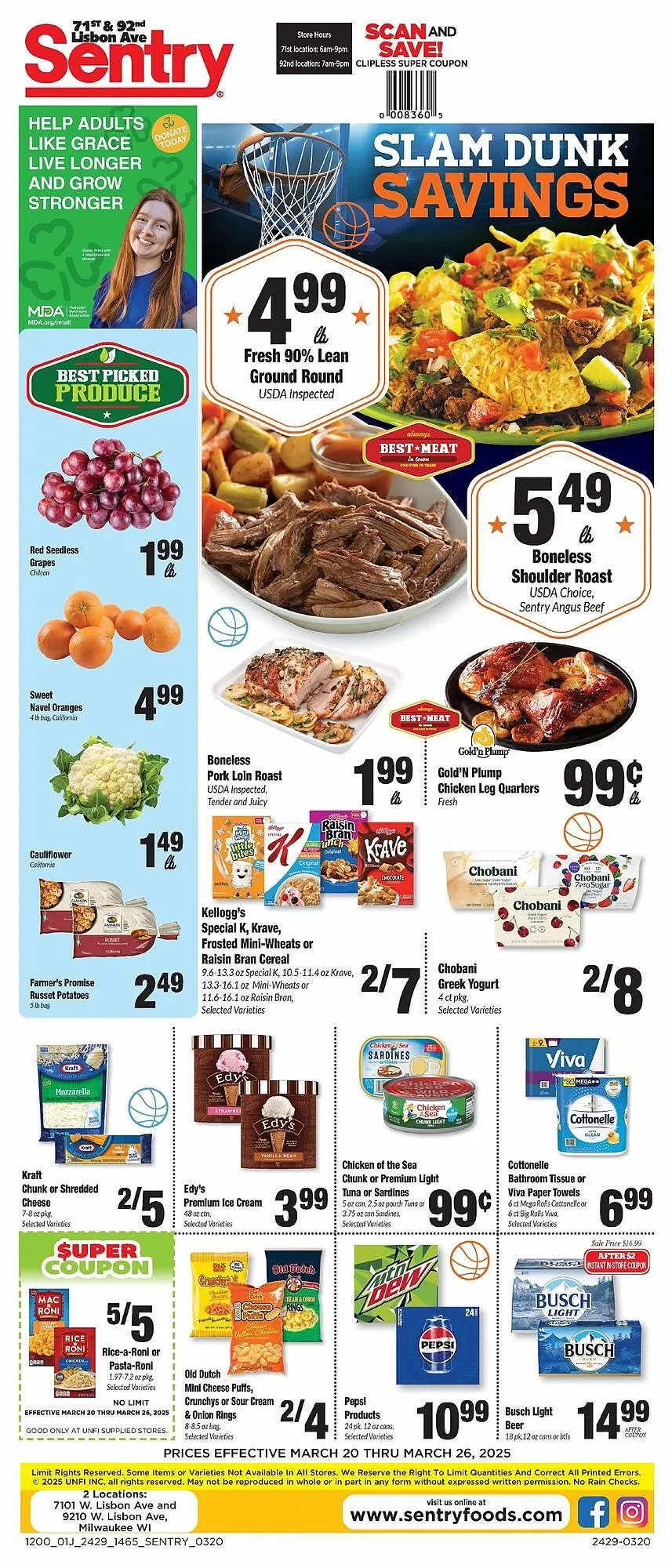 Weekly ad Sentry Weekly Ad from March 20 to March 26 2025 - Page 1