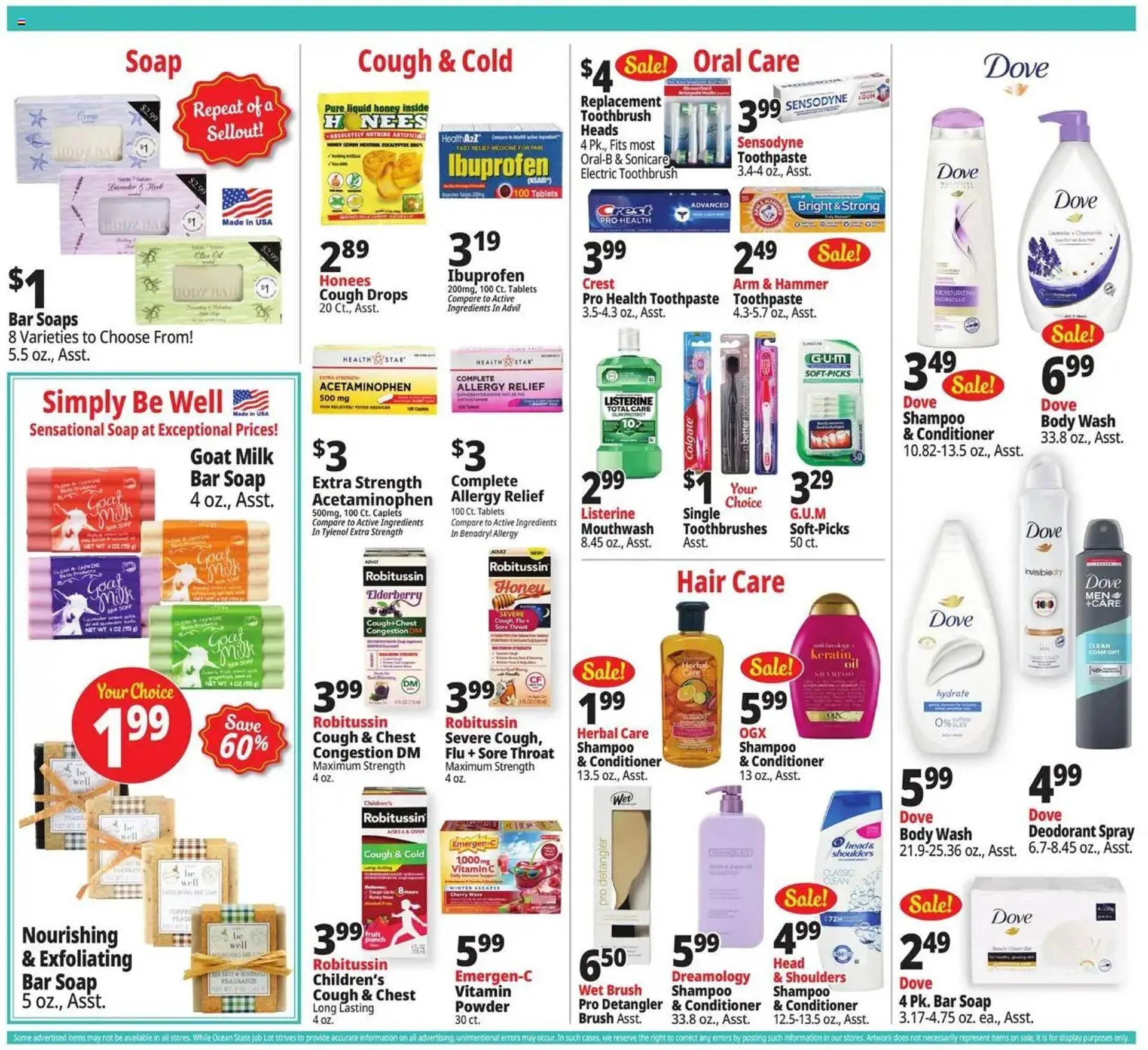 Weekly ad Ocean State Job Lot flyer from September 25 to October 2 2025 - Page 13