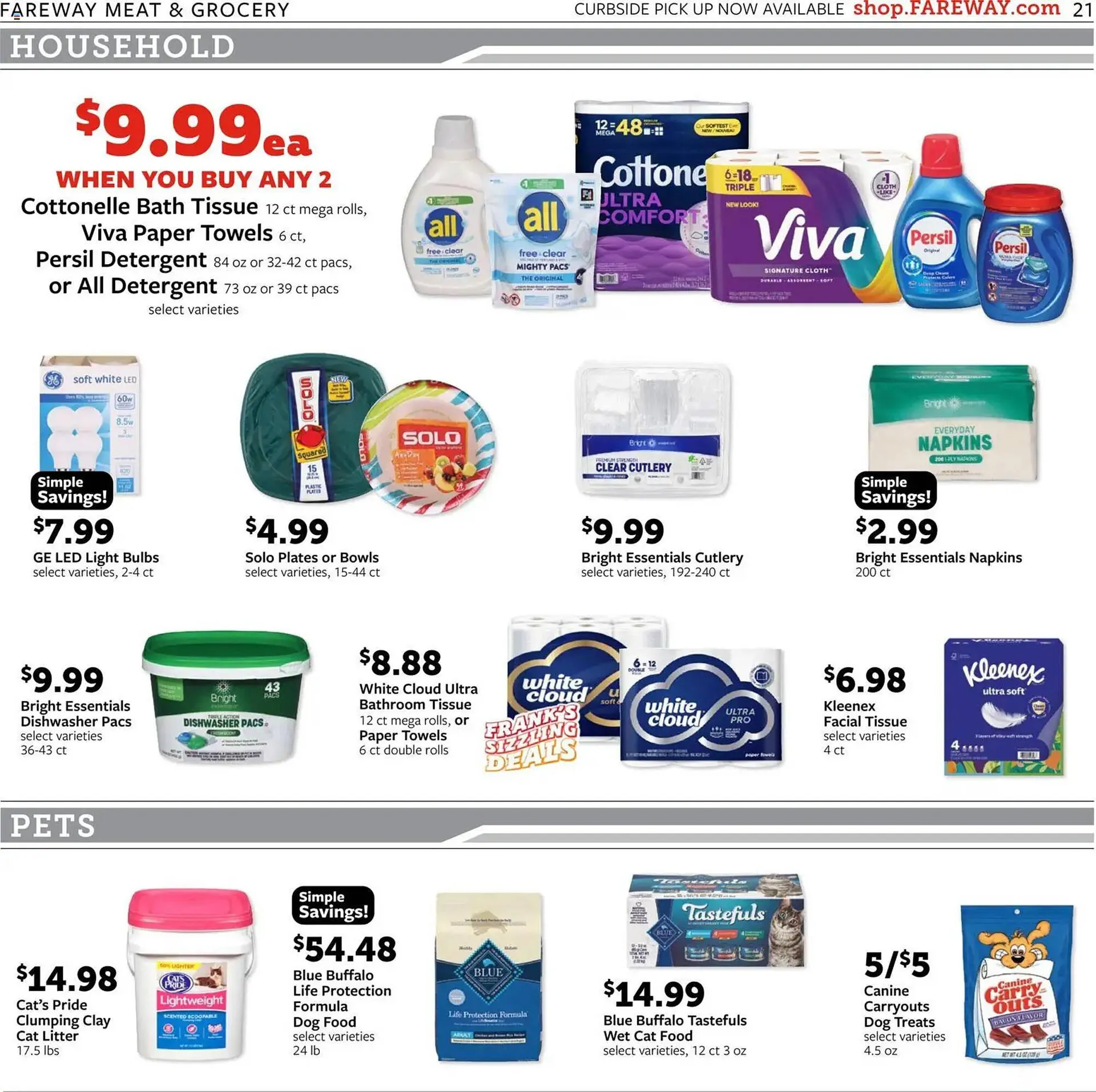 Weekly promotion Fareway weekly ad spanning from April 6 to April 11 2026 - Page 21 for Catalogue 365