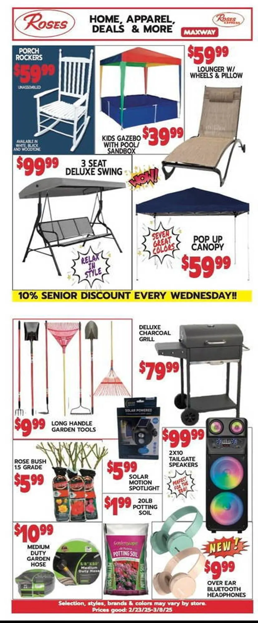 Weekly ad Roses Discount Store Weekly Ad from February 23 to March 8 2025 - Page 4