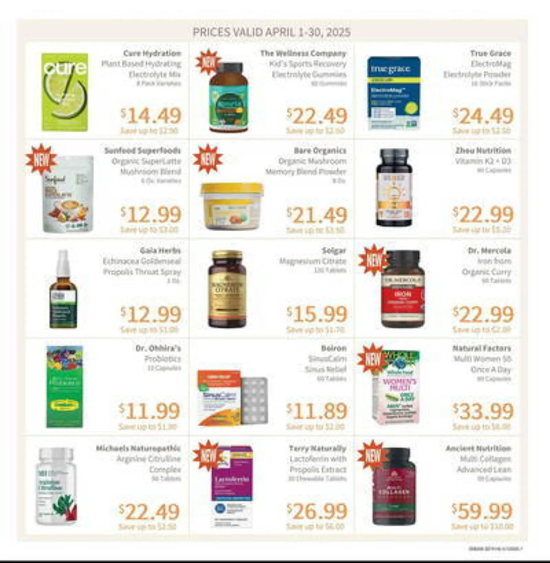 Weekly ad Akin's Natural Foods Weekly Ad from April 1 to April 30 2025 - Page 7