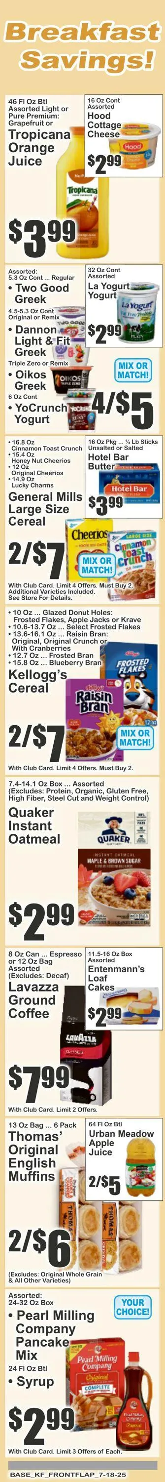 Weekly ad Key Food Current weekly ad from July 25 to July 31 2025 - Page 2
