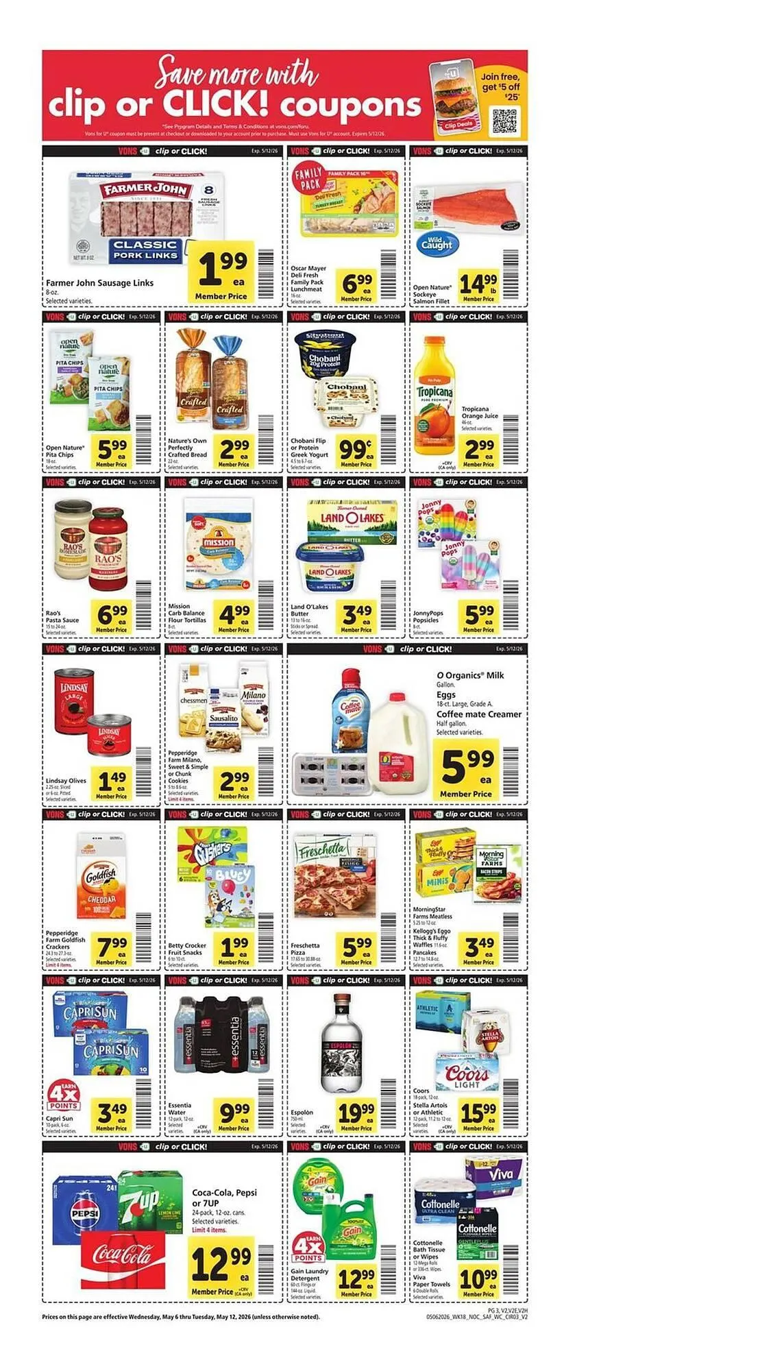Weekly ad Vons weekly ad from May 6 to May 12 2026 - Page 5