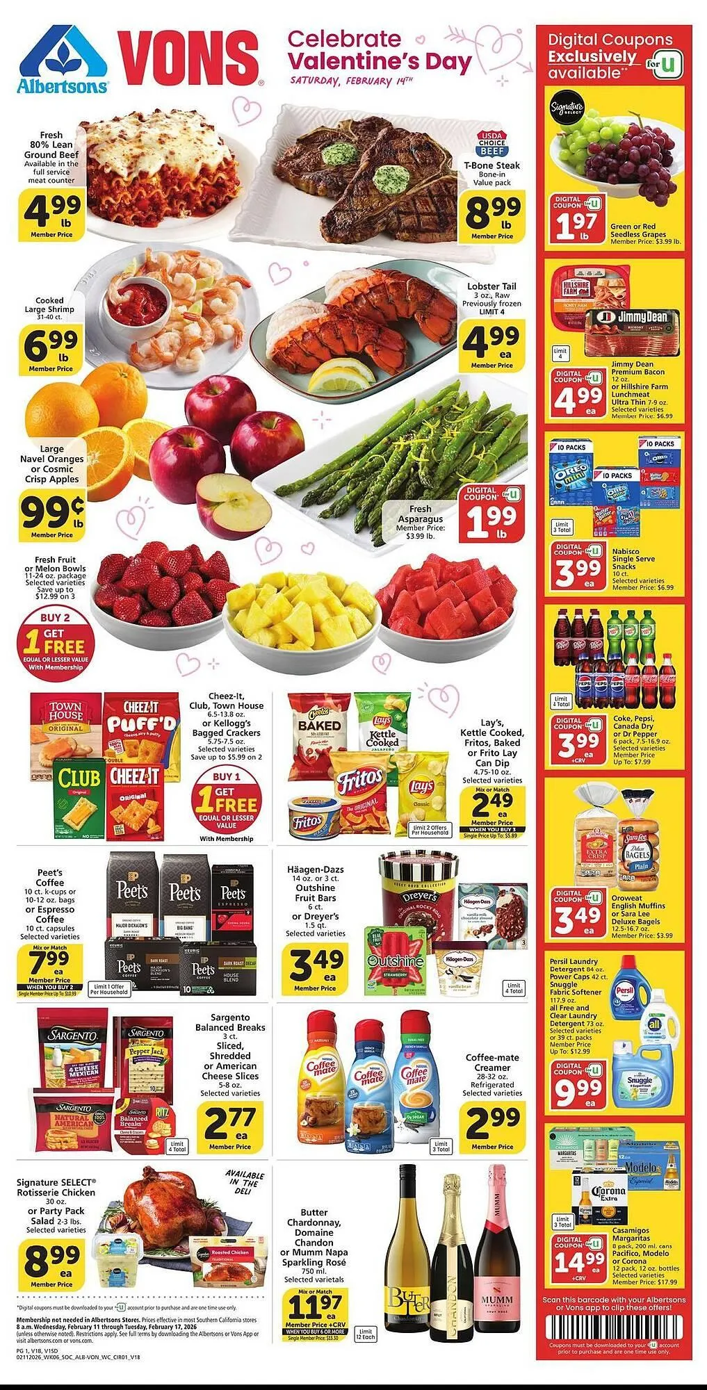 Vons weekly ad - 1