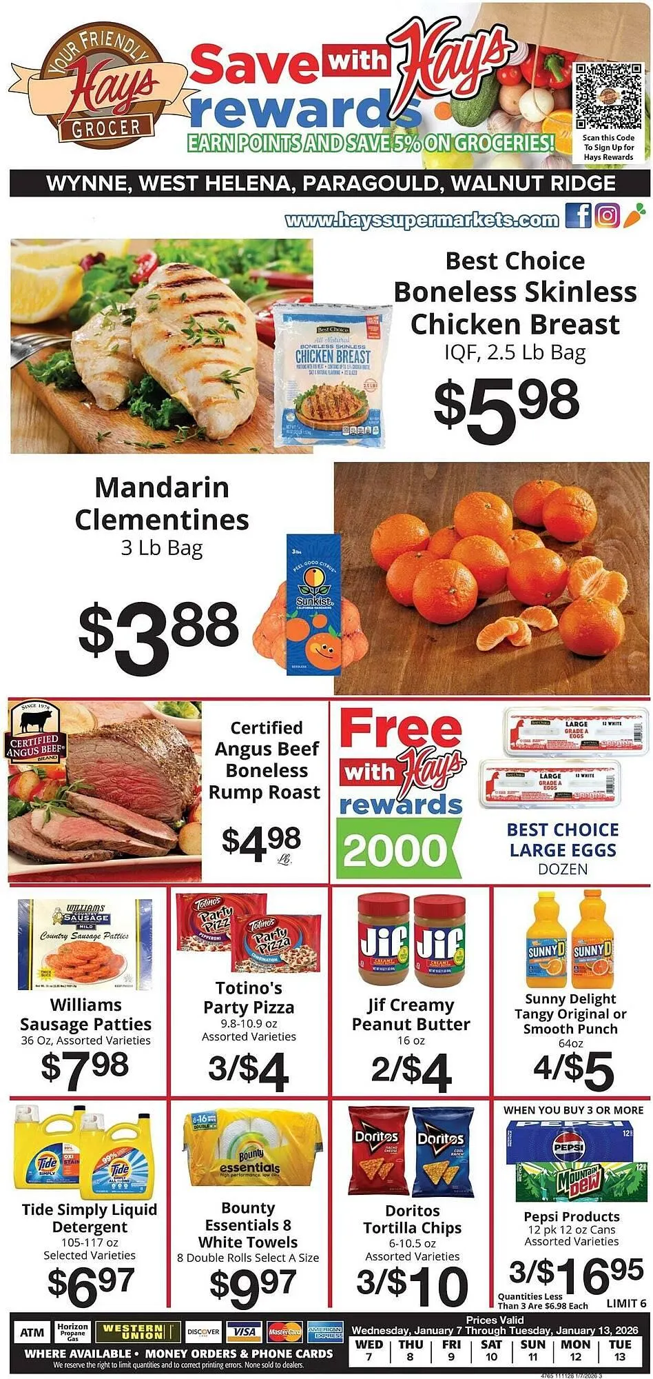 Hays Supermarket weekly ad - 1
