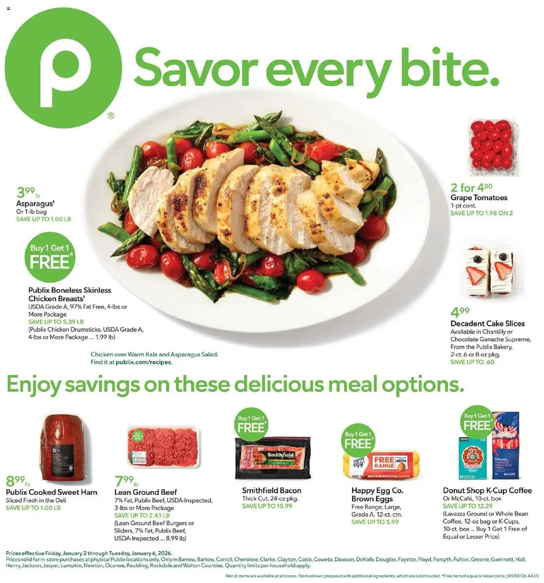Weekly ad Publix weekly ad from January 2 to January 6 2026 - Page 1