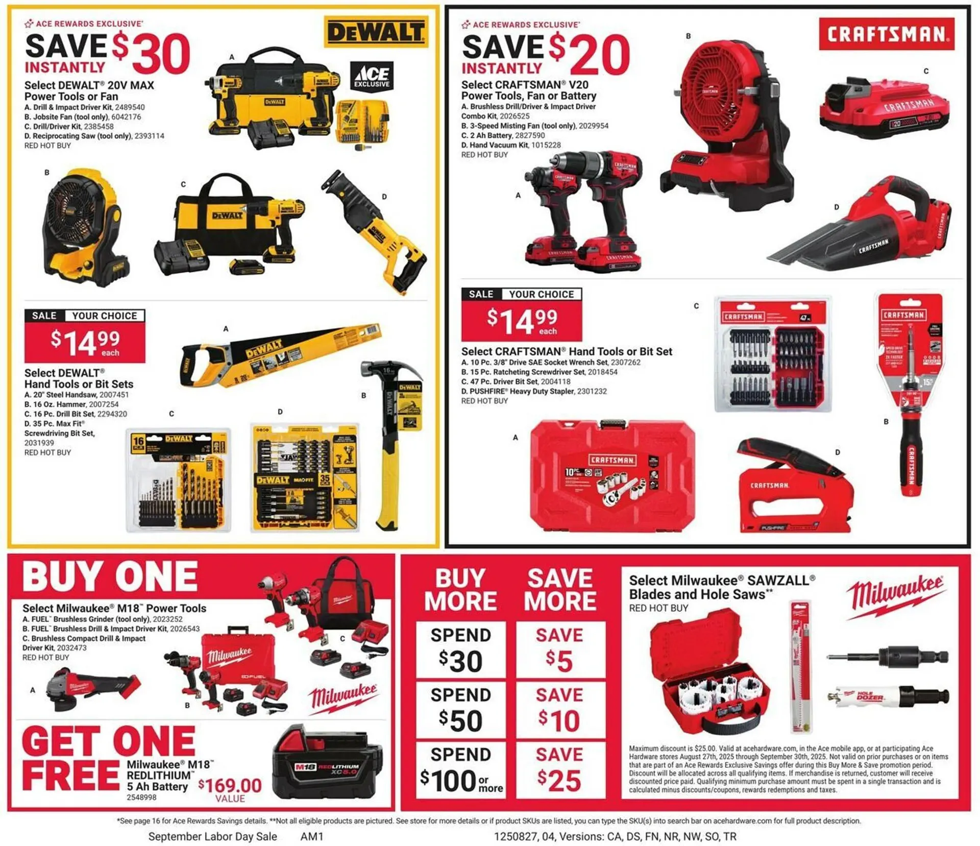 Weekly ad Ace Hardware Weekly Ad from August 27 to September 30 2025 - Page 4
