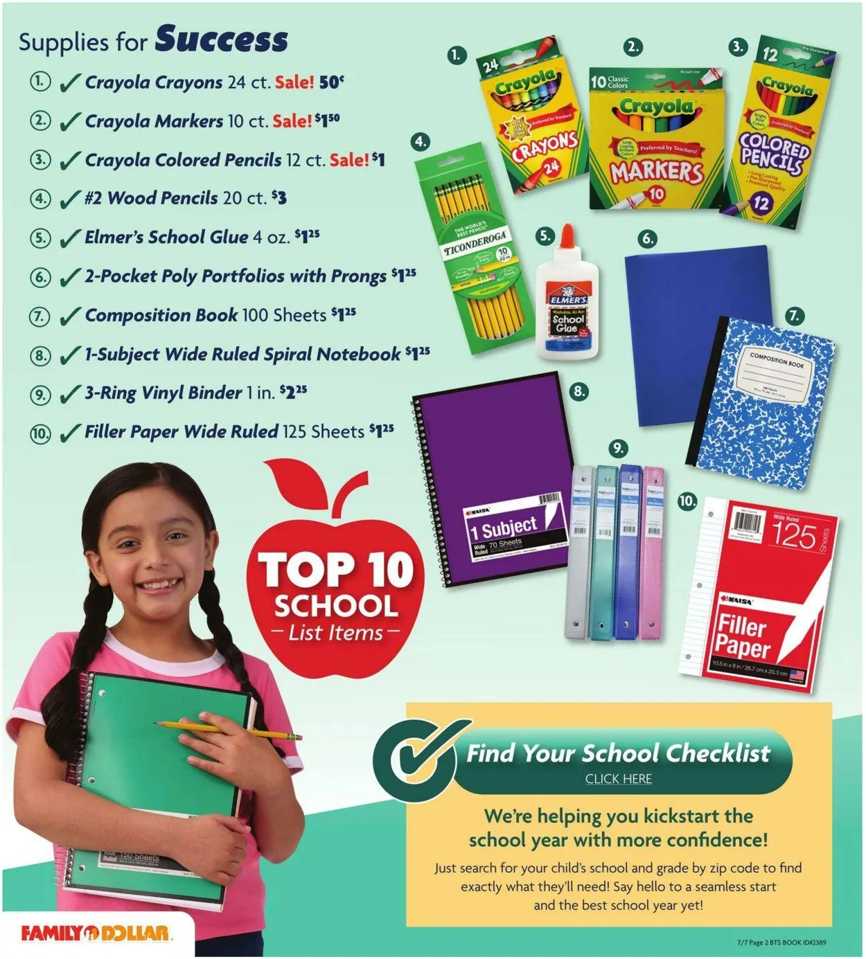 Weekly ad Family Dollar Current weekly ad from July 7 to September 1 2025 - Page 2