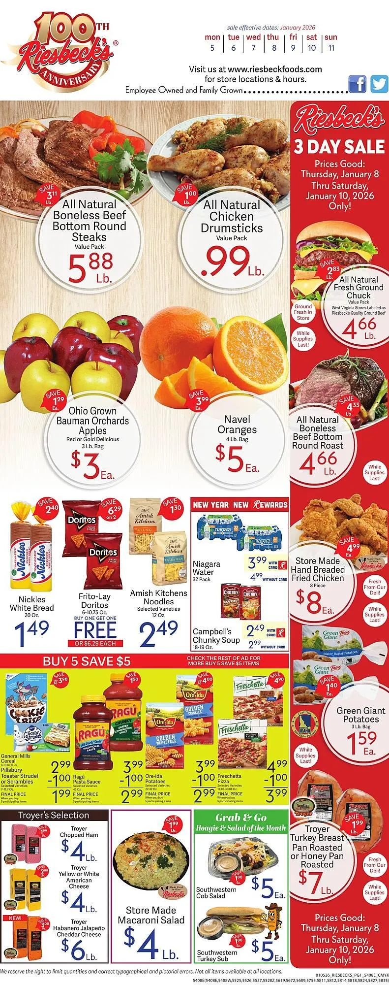 Riesbeck weekly ad - 1