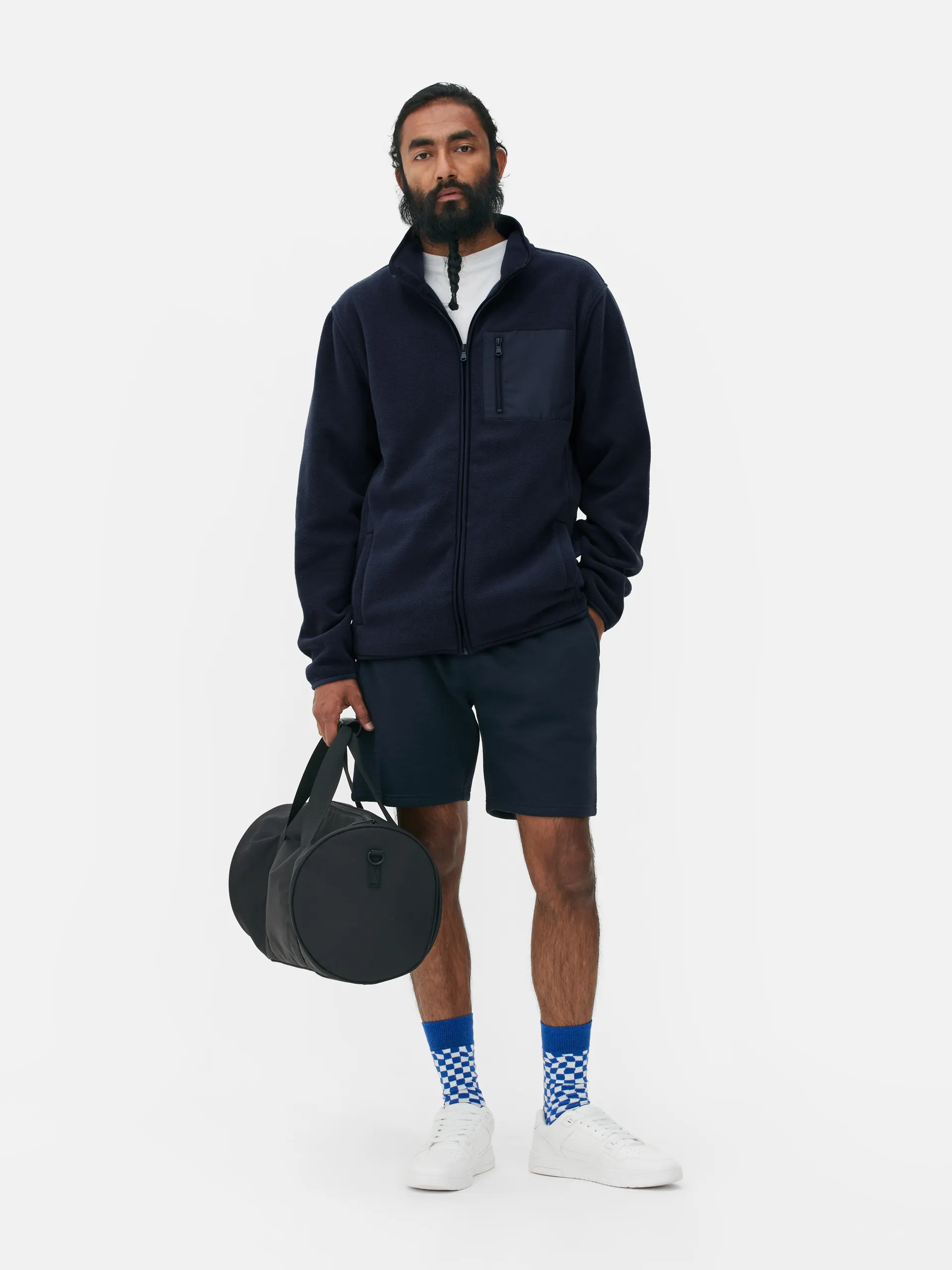 Fleece Bomber Jacket