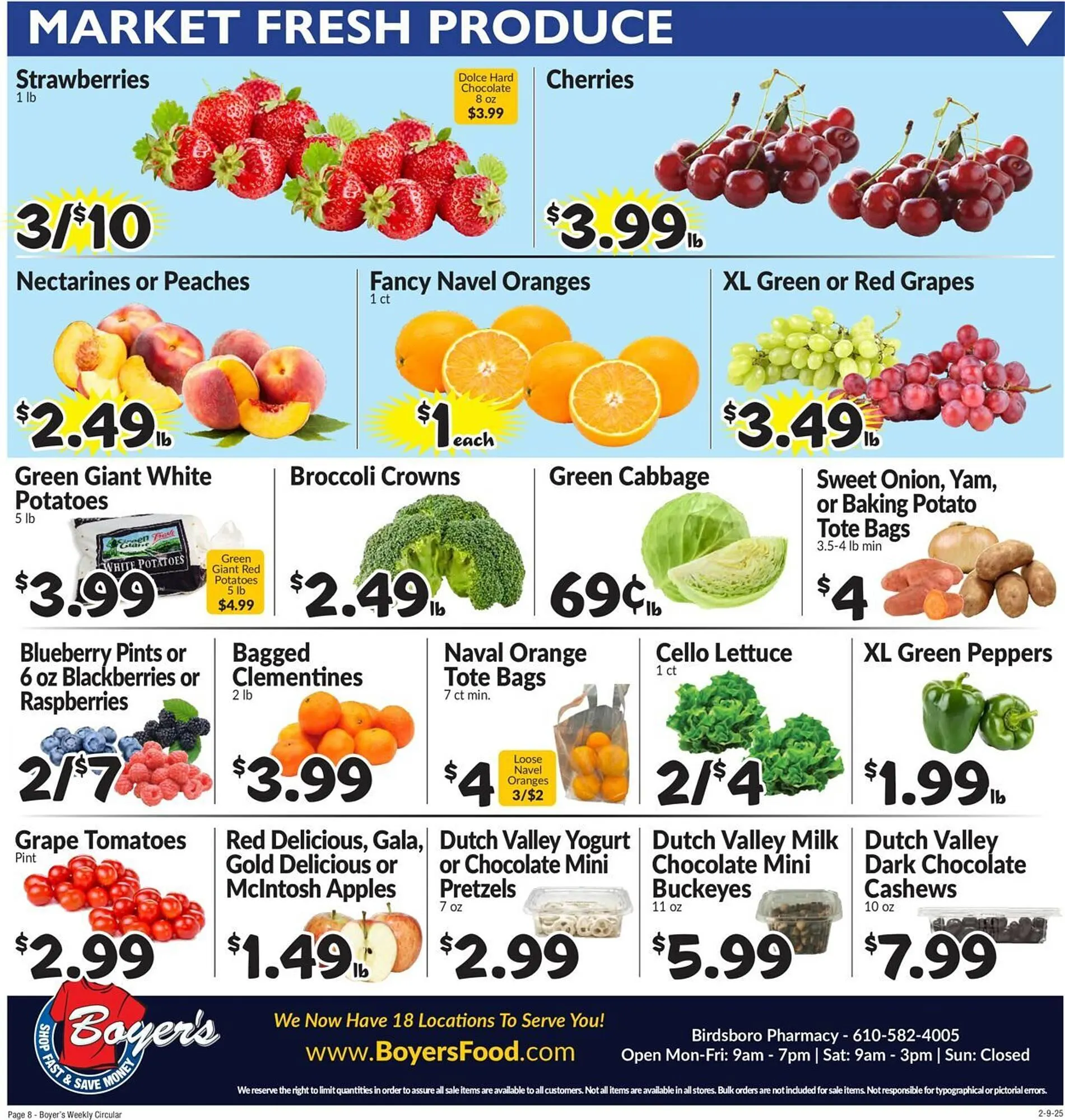Weekly ad Boyer's Food Markets Weekly Ad from February 9 to February 15 2025 - Page 11