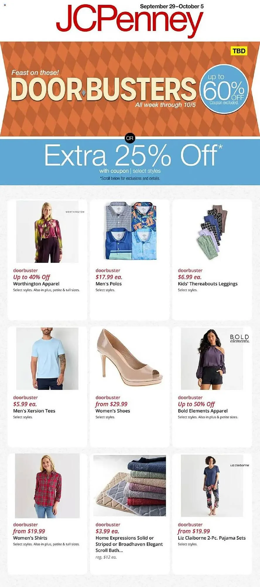 Weekly ad JC Penney weekly ad from September 25 to October 6 2025 - Page 1