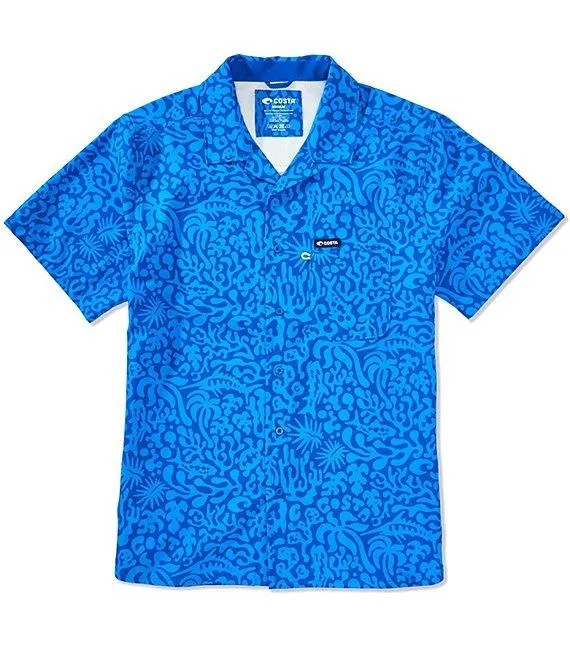 Camp Tech Short Sleeve Printed Woven Shirt