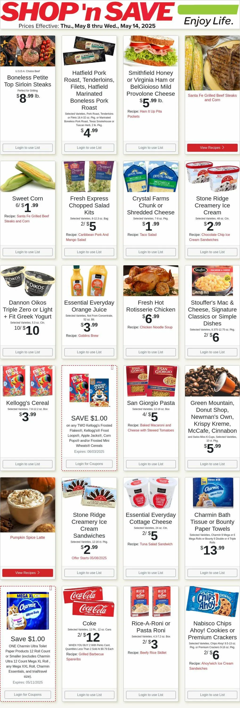 Weekly ad Shop'n Save from May 5 to May 11 2025 - Page 1