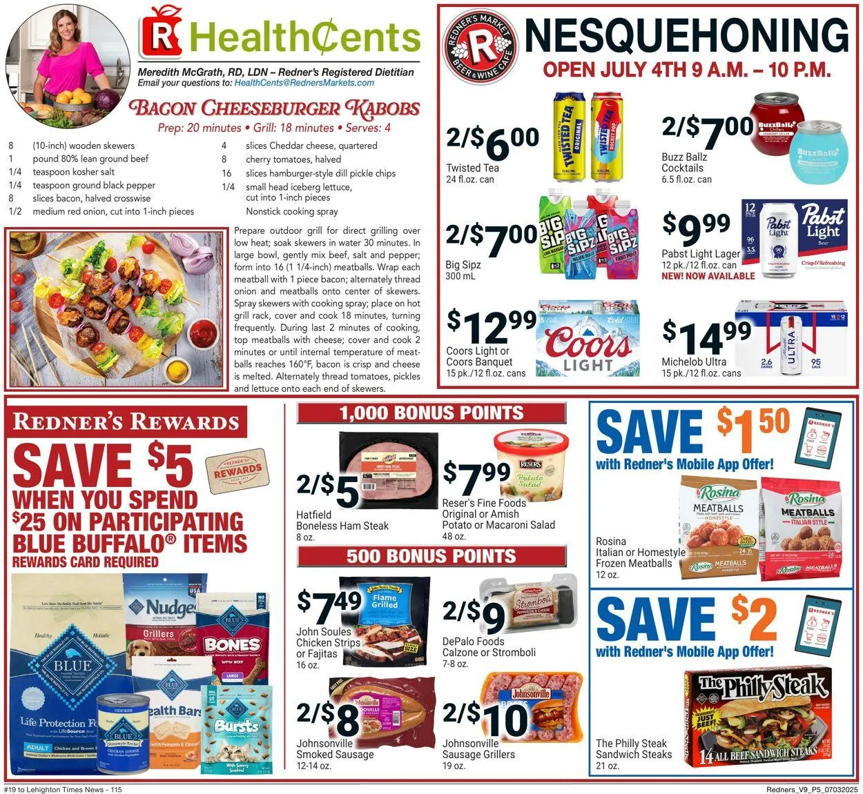 Catálogo de Redner’s Warehouse Market Current weekly ad 3 de julio al 9 de julio 2025 - Página 5