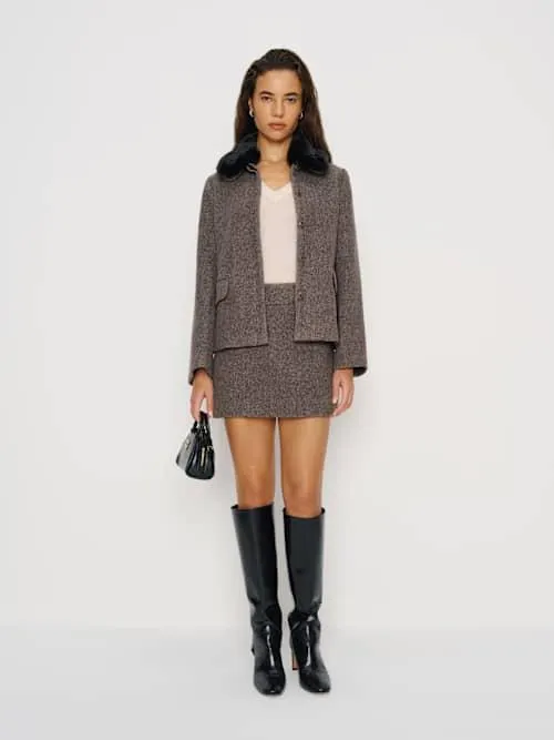 Roxy Mid Waist Skirt