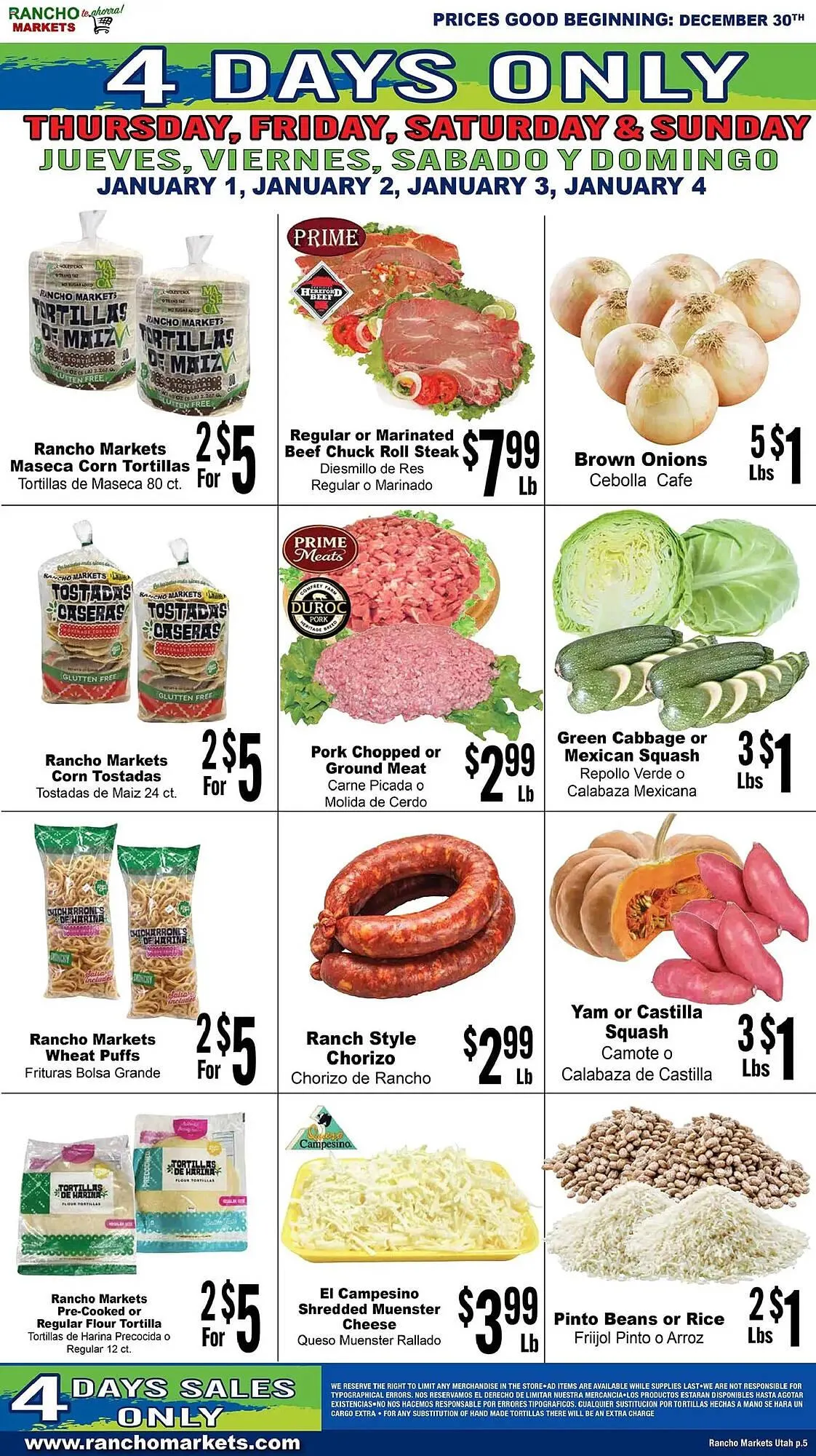 Weekly ad Rancho Markets weekly ad from December 30 to January 6 2026 - Page 5