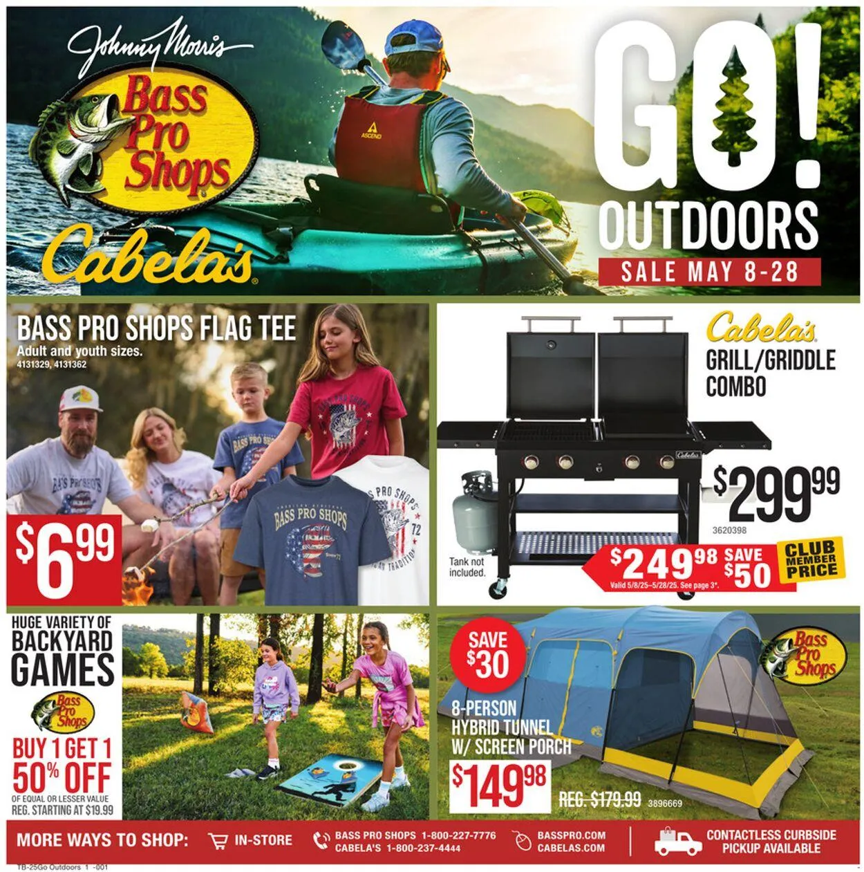Weekly ad Cabela's Current weekly ad from May 8 to May 28 2025 - Page 1