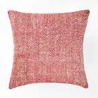 Two Tone Chunky Linen Pillow Cover