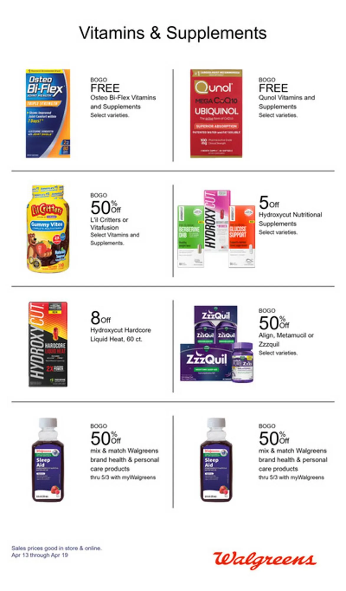 Weekly ad Walgreens Weekly Ad from April 13 to April 19 2025 - Page 10