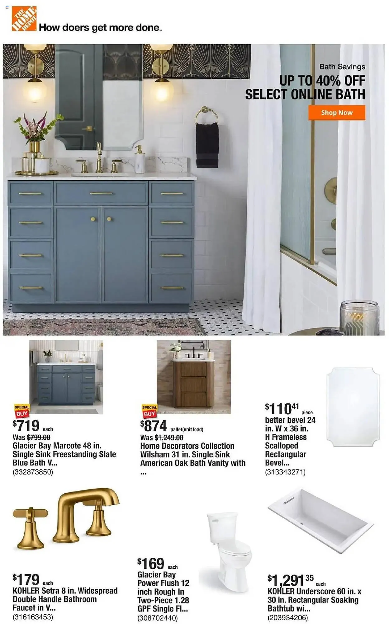 Weekly ad The Home Depot Weekly Ad from August 14 to August 22 2025 - Page 1