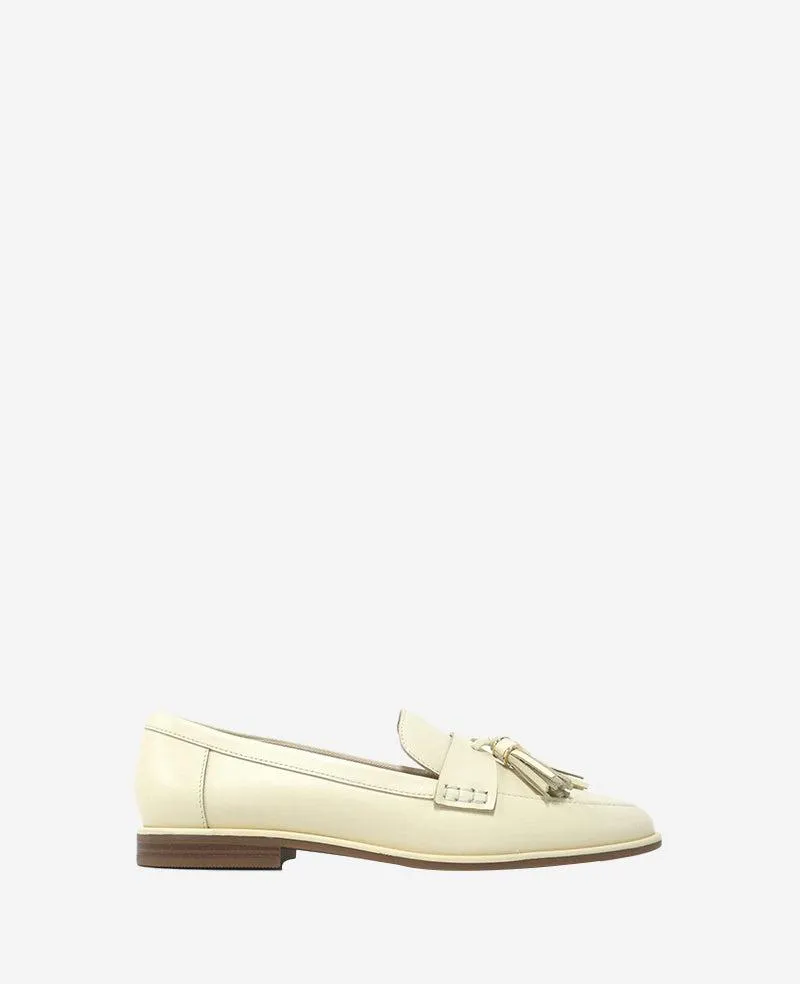 Lyra Leather Loafer - Lambs Wool Leather
