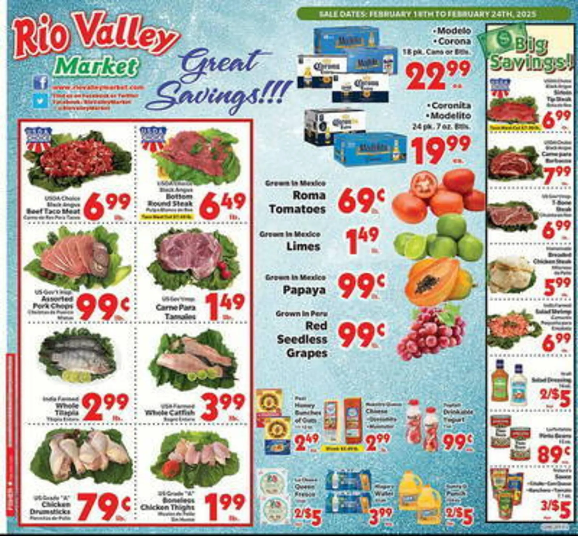 Rio Valley Market Weekly Ad - 1