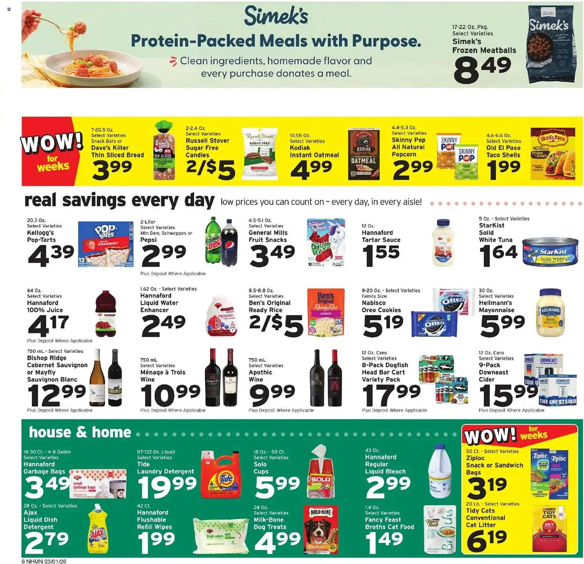 Weekly ad Hannaford flyer from March 1 to March 8 2026 - Page 6