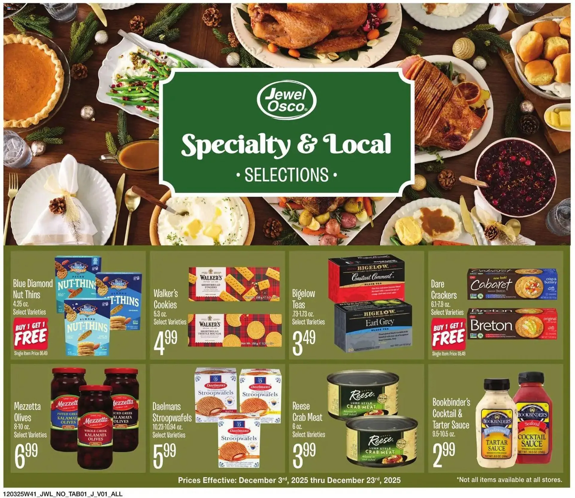Weekly ad Jewel-Osco weekly ad from December 3 to December 23 2025 - Page 1
